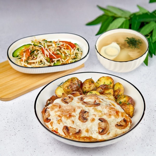 Обед сытный со свининой Обед сытный со свининой