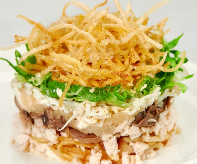 Салат Гнездо глухаря