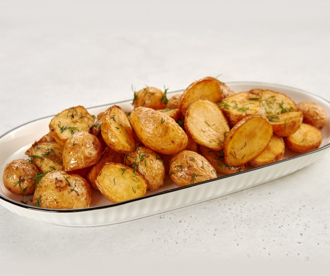 Картофель молодой беби на четверых