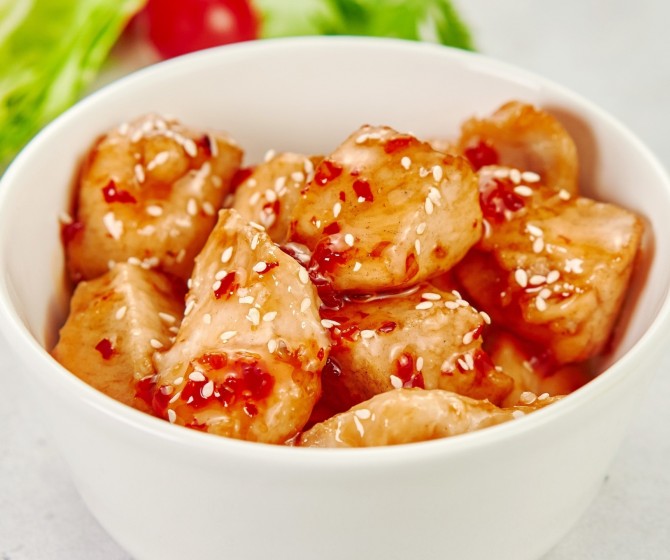 Курица в соусе чили