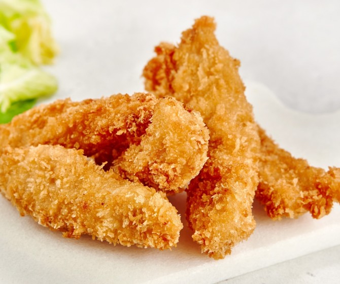 Домашние стрипсы из куриного филе